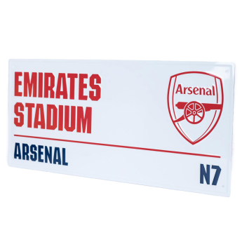 FC Arsenal fali tábla White Street