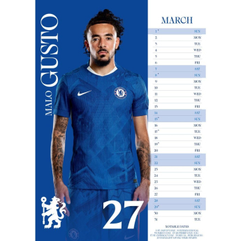 FC Chelsea naptár 2026