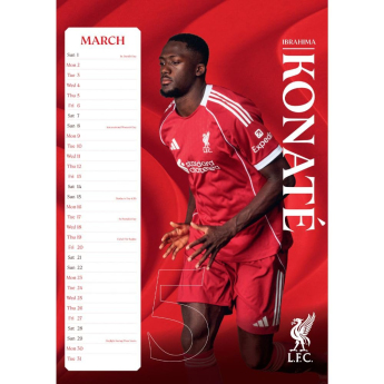 FC Liverpool naptár 2026