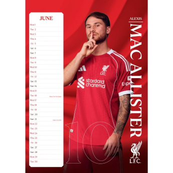 FC Liverpool naptár 2026