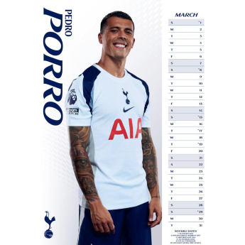 Tottenham naptár 2026