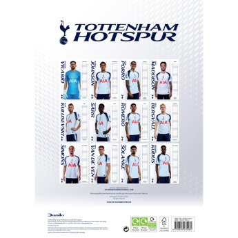 Tottenham naptár 2026