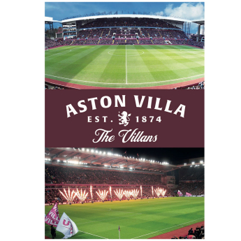 Aston Villa születésnapi köszöntő 3D Lenticular