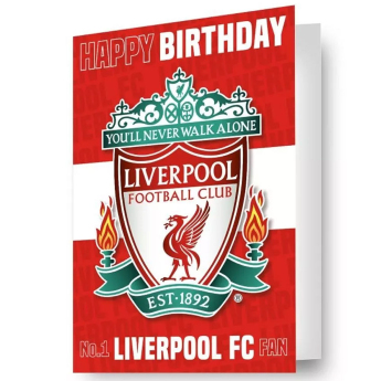 FC Liverpool születésnapi köszöntő 3D Lenticular