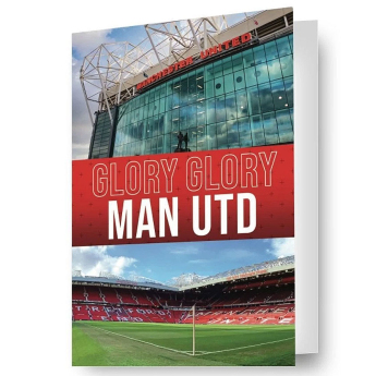 Manchester United születésnapi köszöntő 3D Lenticular