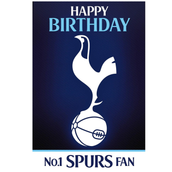 Tottenham születésnapi köszöntő 3D Lenticular