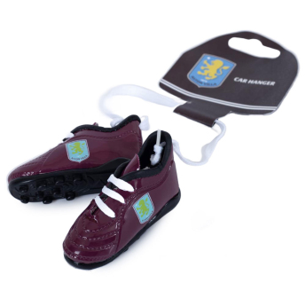 Aston Villa mini cipő az autóba Mini Football Boots