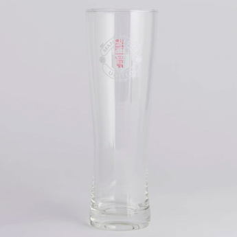 Manchester United poharak Mono Crest Tall Beer Glass