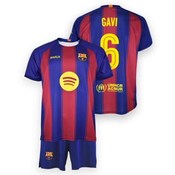 FC Barcelona gyerek szett replica 25/26 Home Gavi