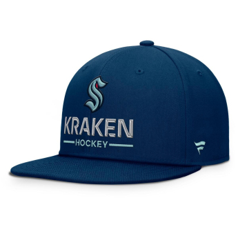 Seattle Kraken baseball flat sapka Authentic Pro A/Cap Flat Brim Square Visor Structured Adjustable