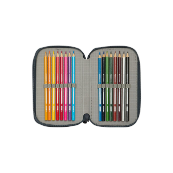 Real Madrid háromrészes tolltartó full 25/26 Second