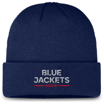Columbus Blue Jackets téli sapka Authentic Pro A/Cap Cuffed