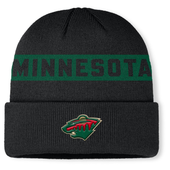 Minnesota Wild téli sapka Authentic Pro A/Cap Cuffed inscription