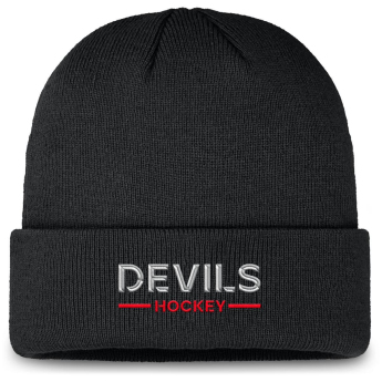 New Jersey Devils téli sapka Authentic Pro A/Cap Cuffed