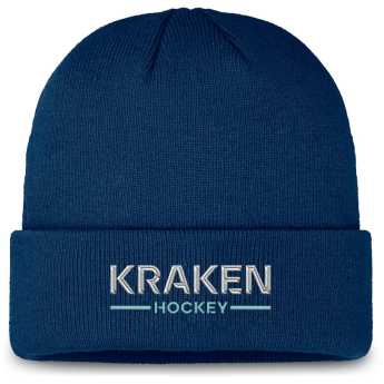 Seattle Kraken téli sapka Authentic Pro A/Cap Cuffed