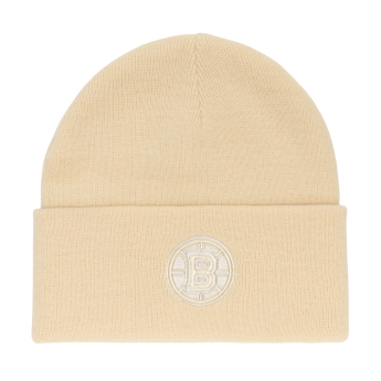 Boston Bruins téli sapka Fashion Basic Knit yellow