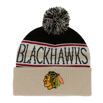 Chicago Blackhawks téli sapka Classic Pom Knit