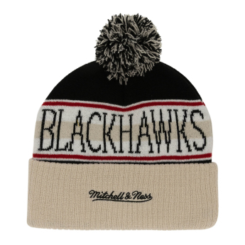 Chicago Blackhawks téli sapka Classic Pom Knit