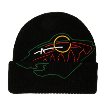 Minnesota Wild téli sapka Line Light Knit black
