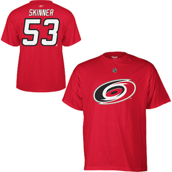 Carolina Hurricanes férfi póló #53 Jeff Skinner red