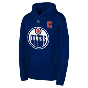Edmonton Oilers gyerek kapucnis pulóver Connor McDavid Flat Captains N&N Flc Hood