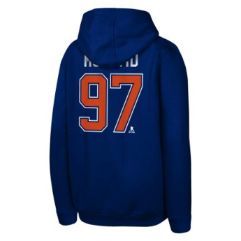 Edmonton Oilers gyerek kapucnis pulóver Connor McDavid Flat Captains N&N Flc Hood
