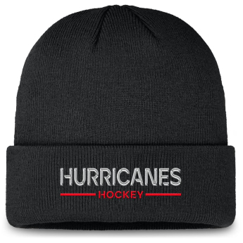 Carolina Hurricanes téli sapka Authentic Pro A/Cap Cuffed Beanie