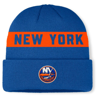 New York Islanders téli sapka Authentic Pro A/Cap Cuffed inscription