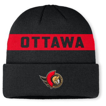 Ottawa Senators téli sapka Authentic Pro A/Cap Cuffed inscription