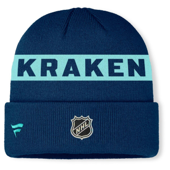 Seattle Kraken téli sapka Authentic Pro A/Cap Cuffed inscription