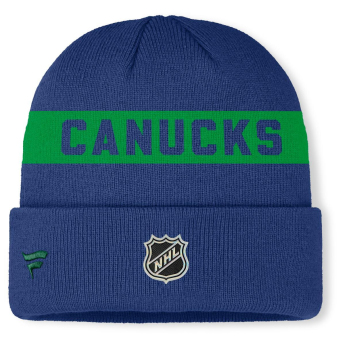 Vancouver Canucks téli sapka Authentic Pro A/Cap Cuffed inscription