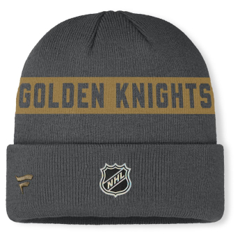 Vegas Golden Knights téli sapka Authentic Pro A/Cap Cuffed inscription
