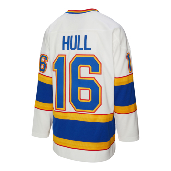 St. Louis Blues hoki mez Brett Hull 1990 NHL White Jersey