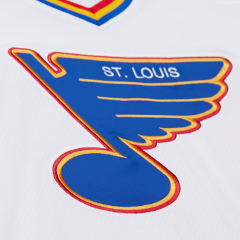 St. Louis Blues hoki mez Brett Hull 1990 NHL White Jersey