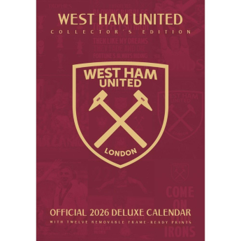 West Ham United naptár Deluxe 2026
