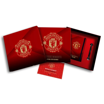 Manchester United naptár és napló Musical Gift Box 2026