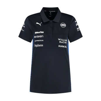 Williams női póló official Teamline Replica black F1 Team 2025