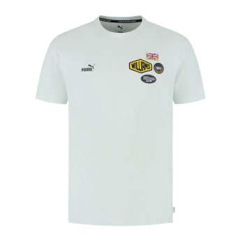 Williams férfi póló Patches white F1 Team 2025