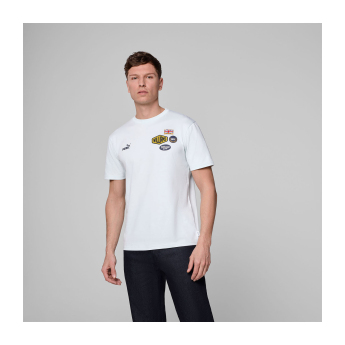 Williams férfi póló Patches white F1 Team 2025