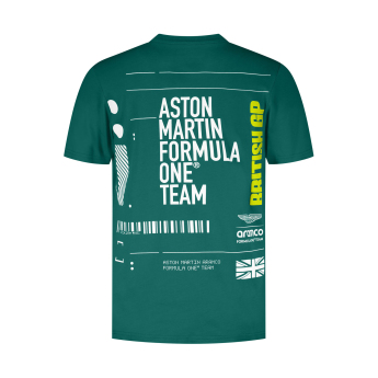 Aston Martin férfi póló British GP F1 Team 2025