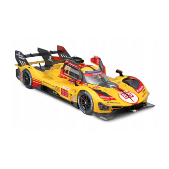 Model Race Car 1:43 Porsche 963 Hertz Team Jota 2023