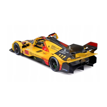 Model Race Car 1:43 Porsche 963 Hertz Team Jota 2023