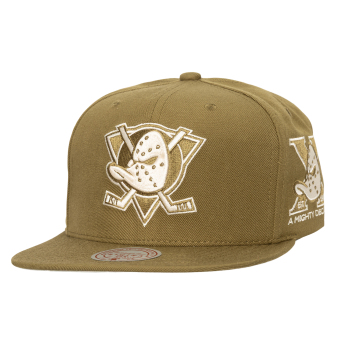 Anaheim Ducks baseball flat sapka Fashion Basic Snapback brown