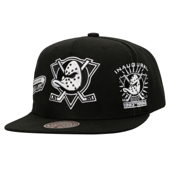 Anaheim Ducks baseball flat sapka Trifecta Snapback black