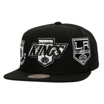 Los Angeles Kings baseball flat sapka Trifecta Snapback black