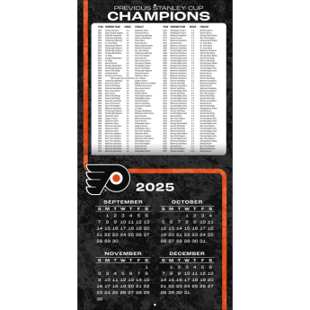 Philadelphia Flyers naptár 2026 Wall