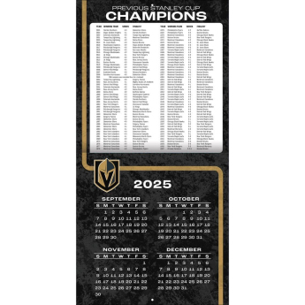 Vegas Golden Knights naptár 2026 Wall