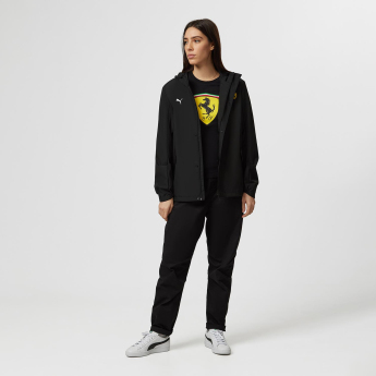 Ferrari férfi kapucnis kabát Rain Black F1 Team 2023