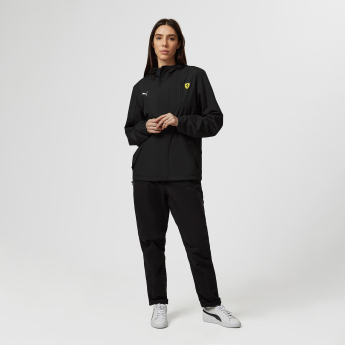 Ferrari férfi kapucnis kabát Rain Black F1 Team 2023