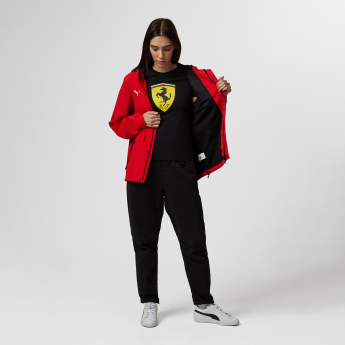 Ferrari férfi kapucnis kabát Rain Red F1 Team 2023